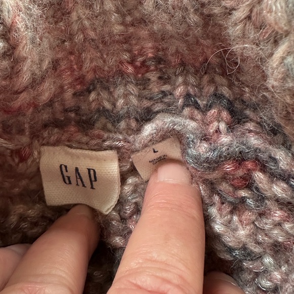 Gap mock turtle neck sweater Worn once Size L - Picture 4 of 6